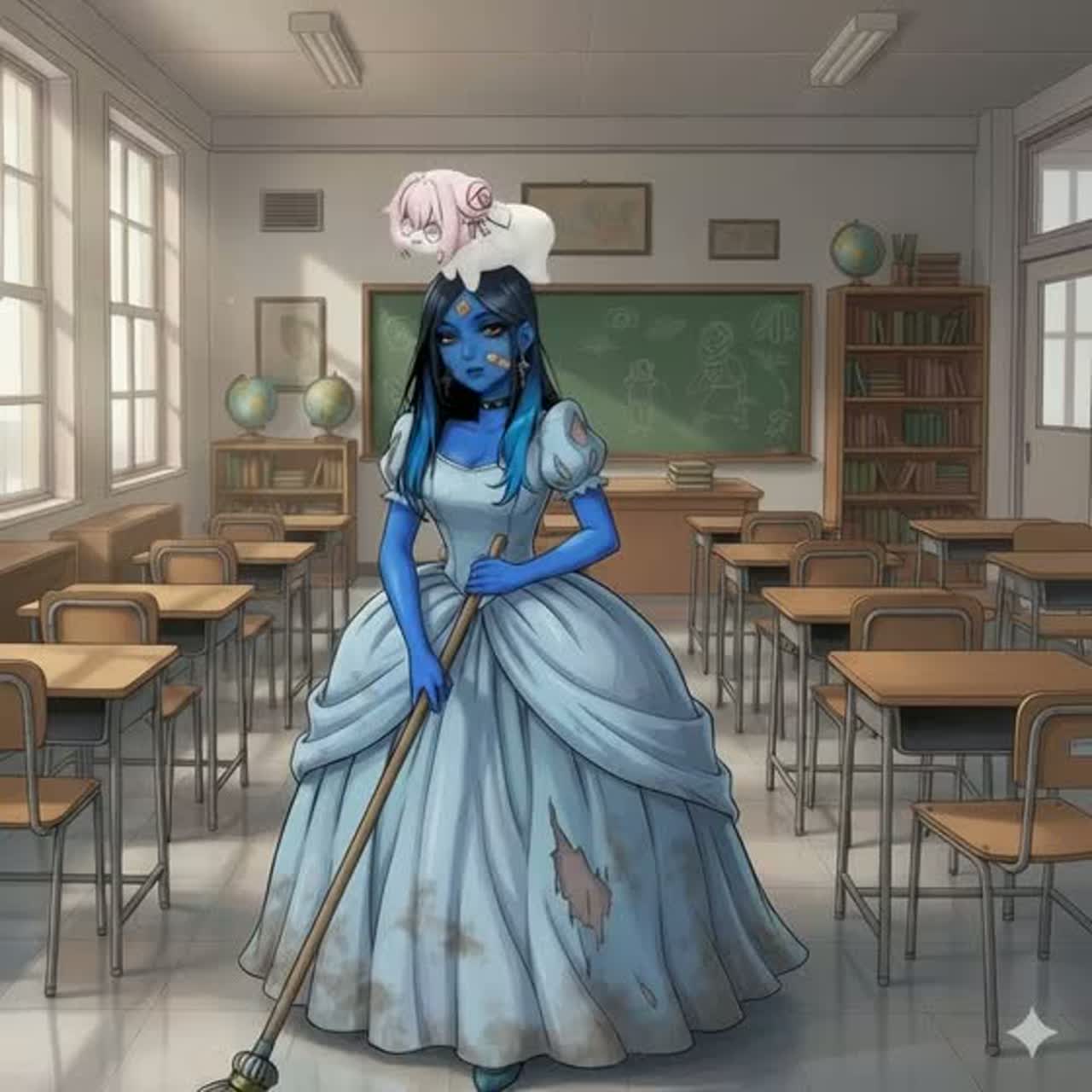 GET MOPPING SMURF!!