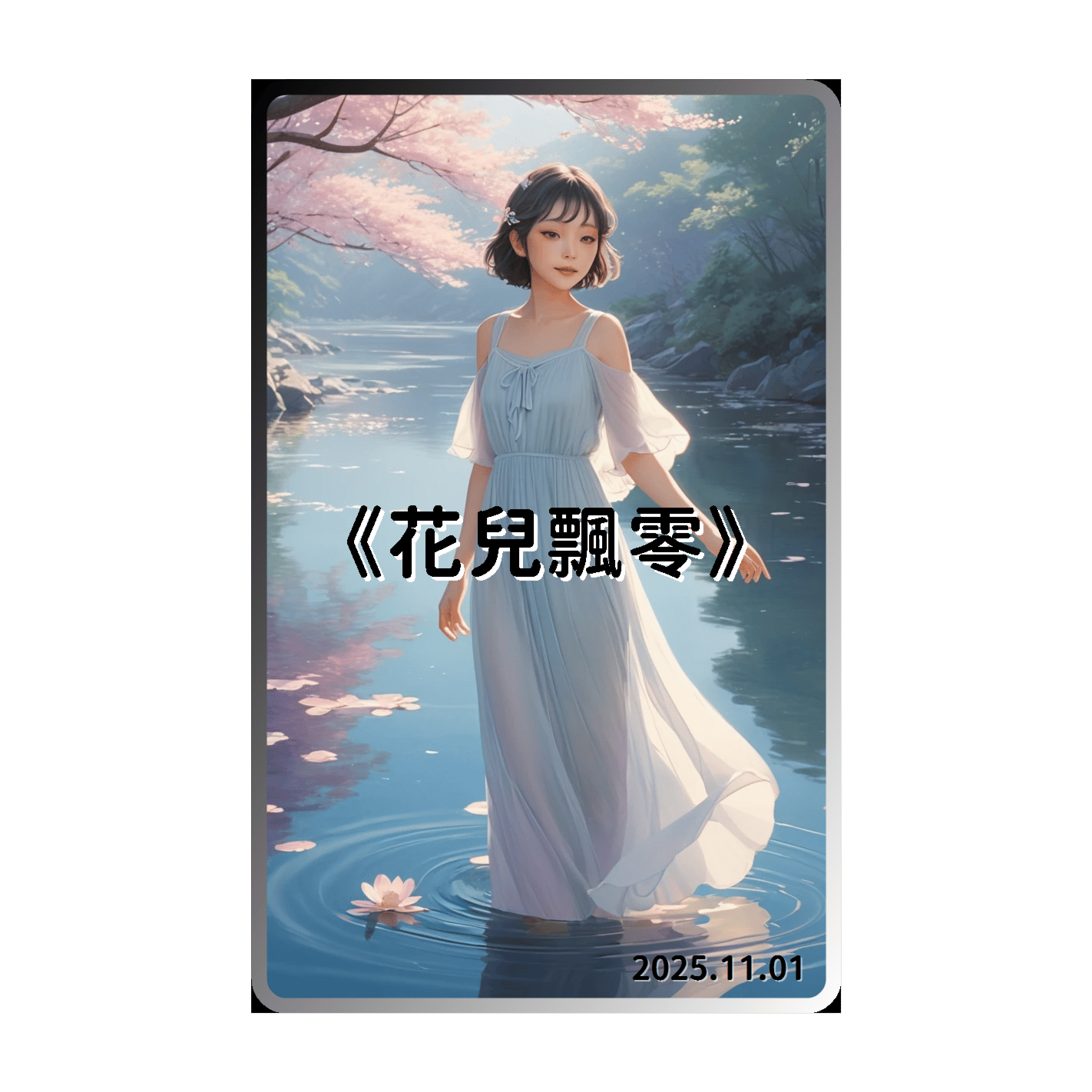 《花兒飄零》(中文 抒情)