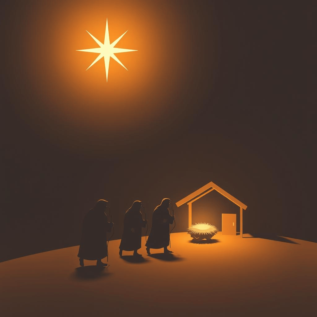 Three Wise Men Come From Afar