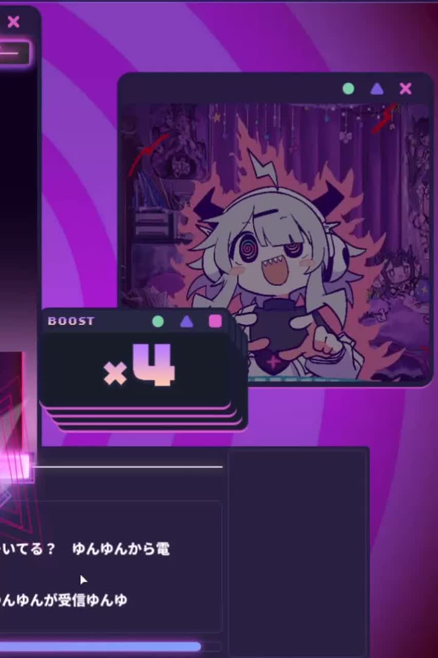 Collective Q-tie's Shitpost to Yunyun to expand Denpa signals