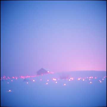 Neon Snowfall