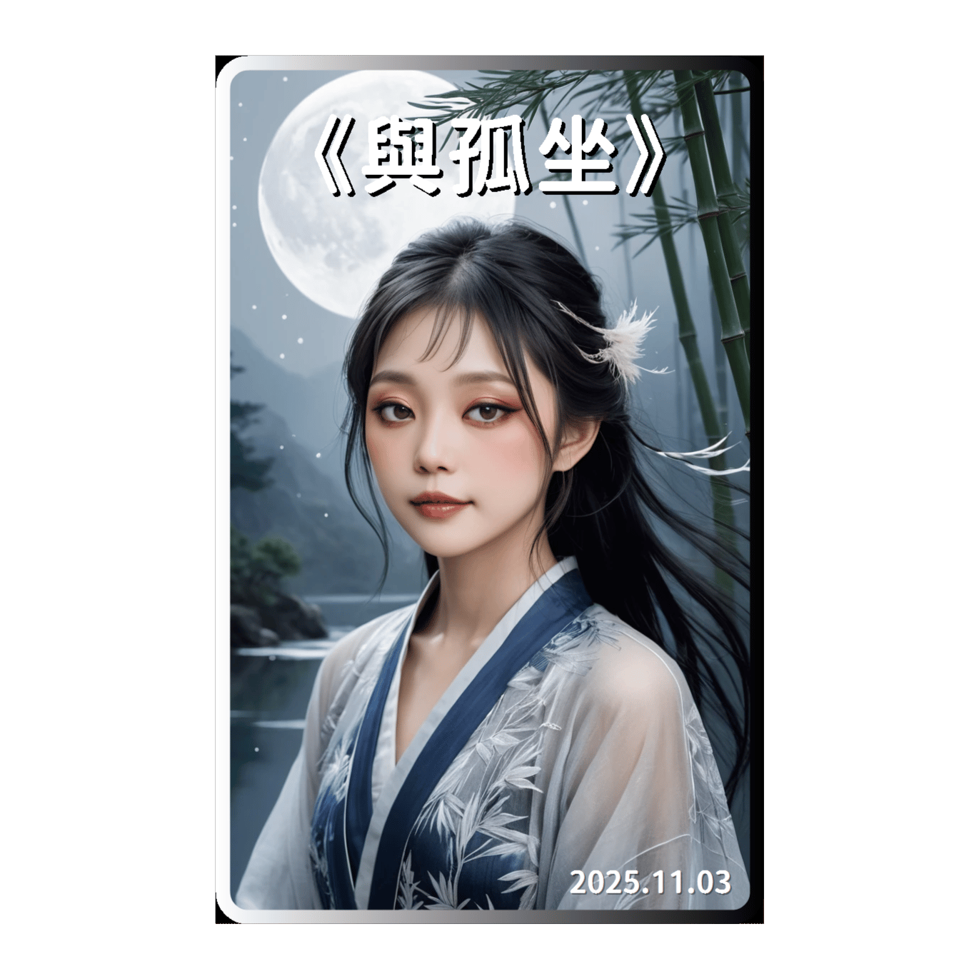 《與孤坐》(中文 輕說唱)