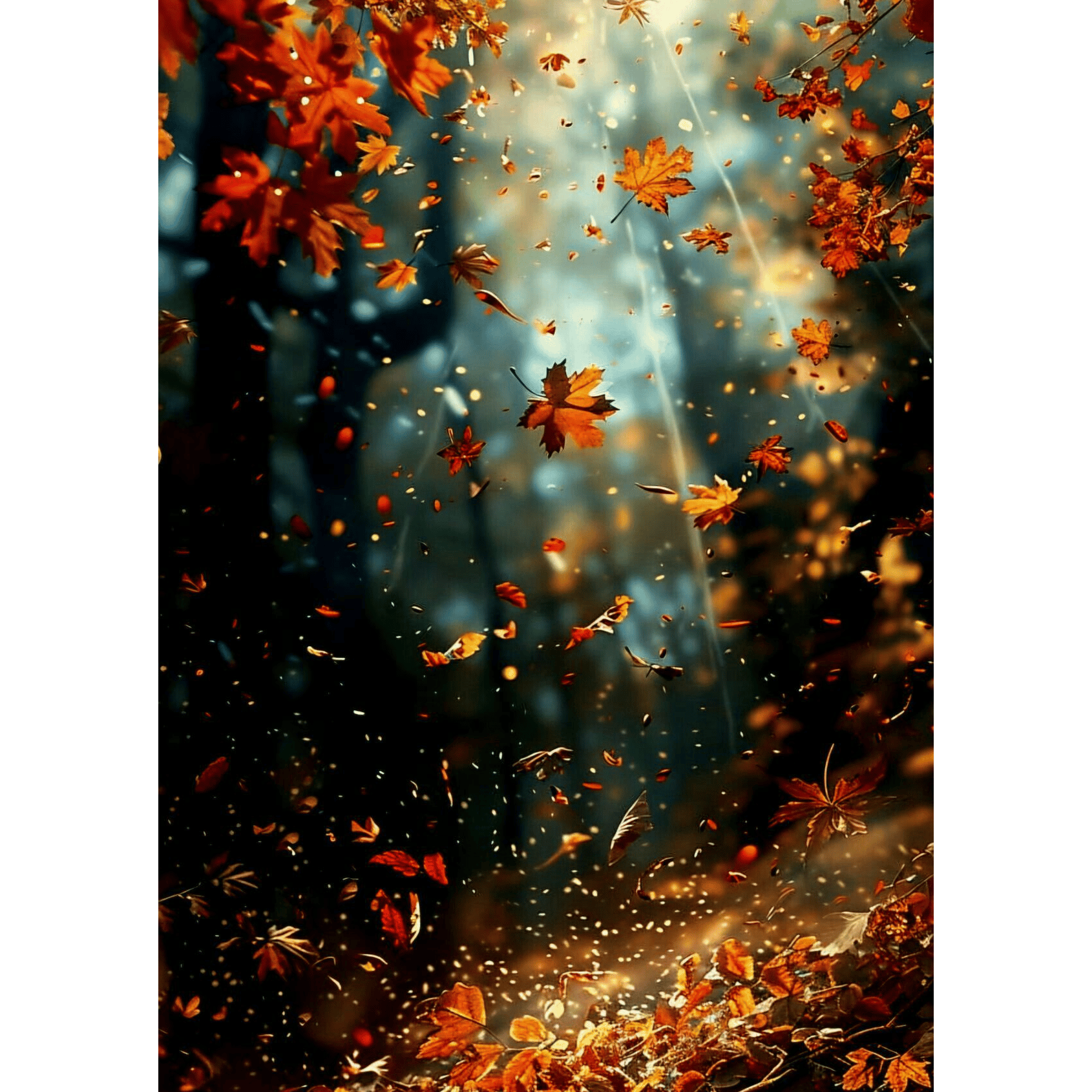 Les feuilles d'automne