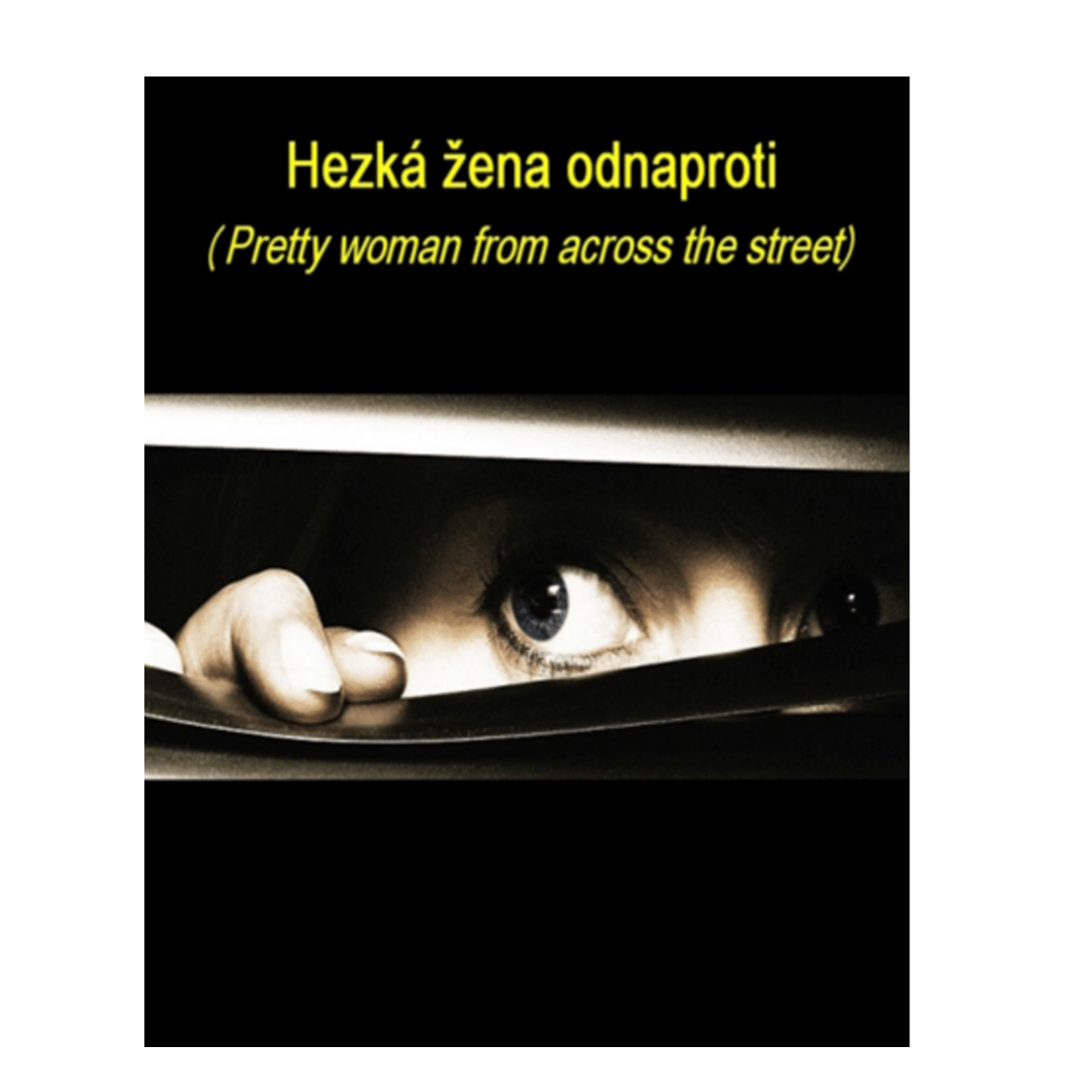 Hezká žena odnaproti