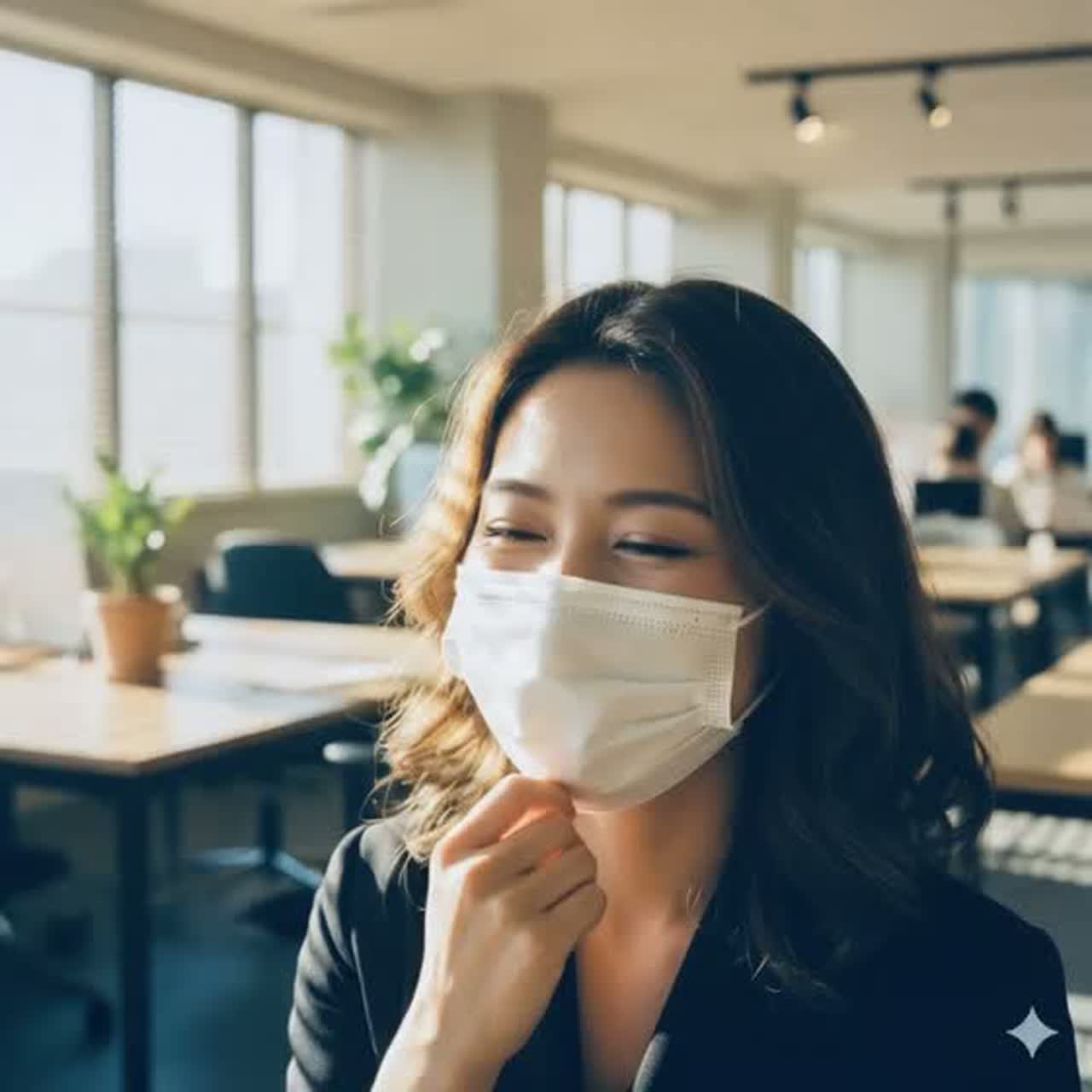 マスクを外した女神