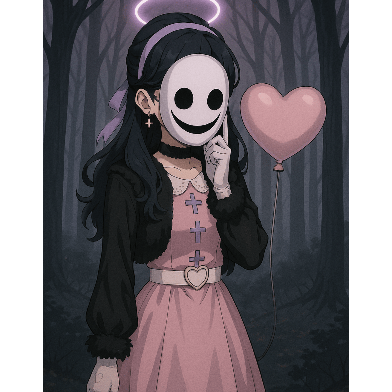 𝓕𝓪𝓴𝓮 𝓗𝓪𝓹𝓹𝔂 𝓕𝓪𝓬𝓮 (𝓯𝓽. 𝓑𝓪𝓫𝔂 𝓓𝓸𝓵𝓵𝓯𝓪𝓬𝓮) (Cover)