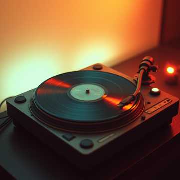 Old Record with the Dust