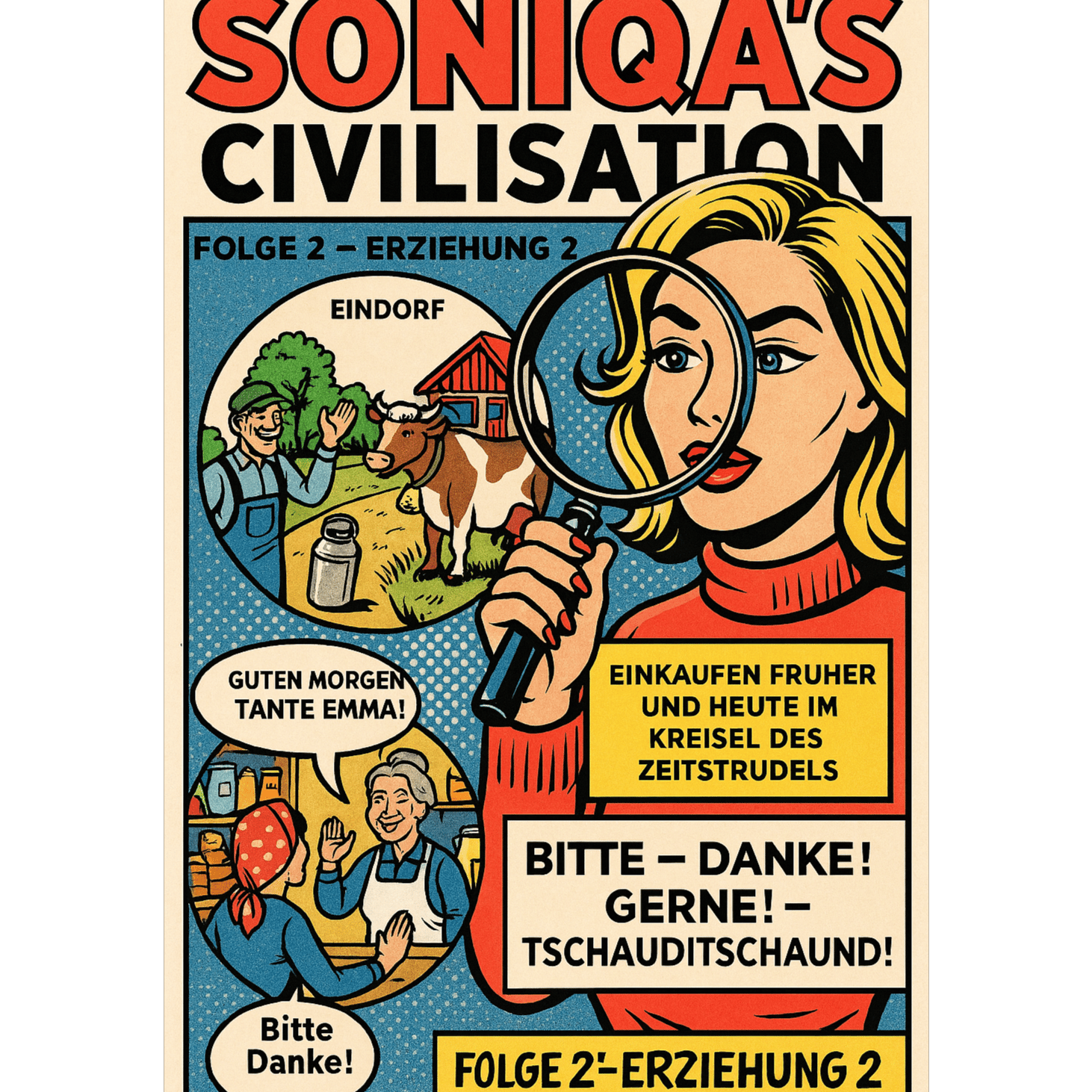 Soniqa's Civilization – Folge 2 – Erziehung 2 – Einkaufen früher und heute
