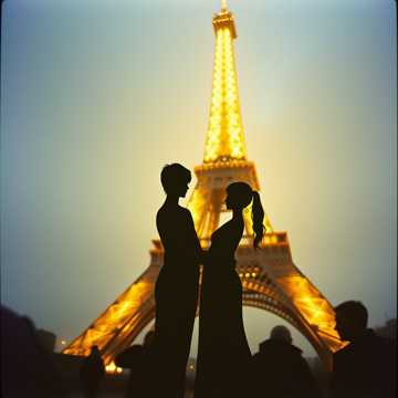 Sous la Tour Eiffel