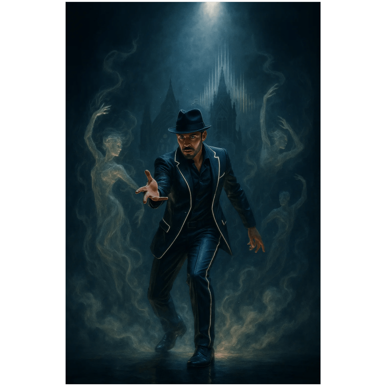 Shadows move to the rhythm