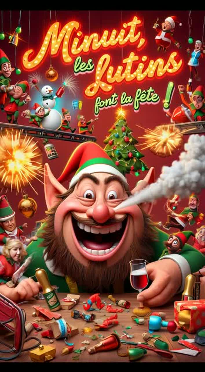Minuit les lutins font la fête !
