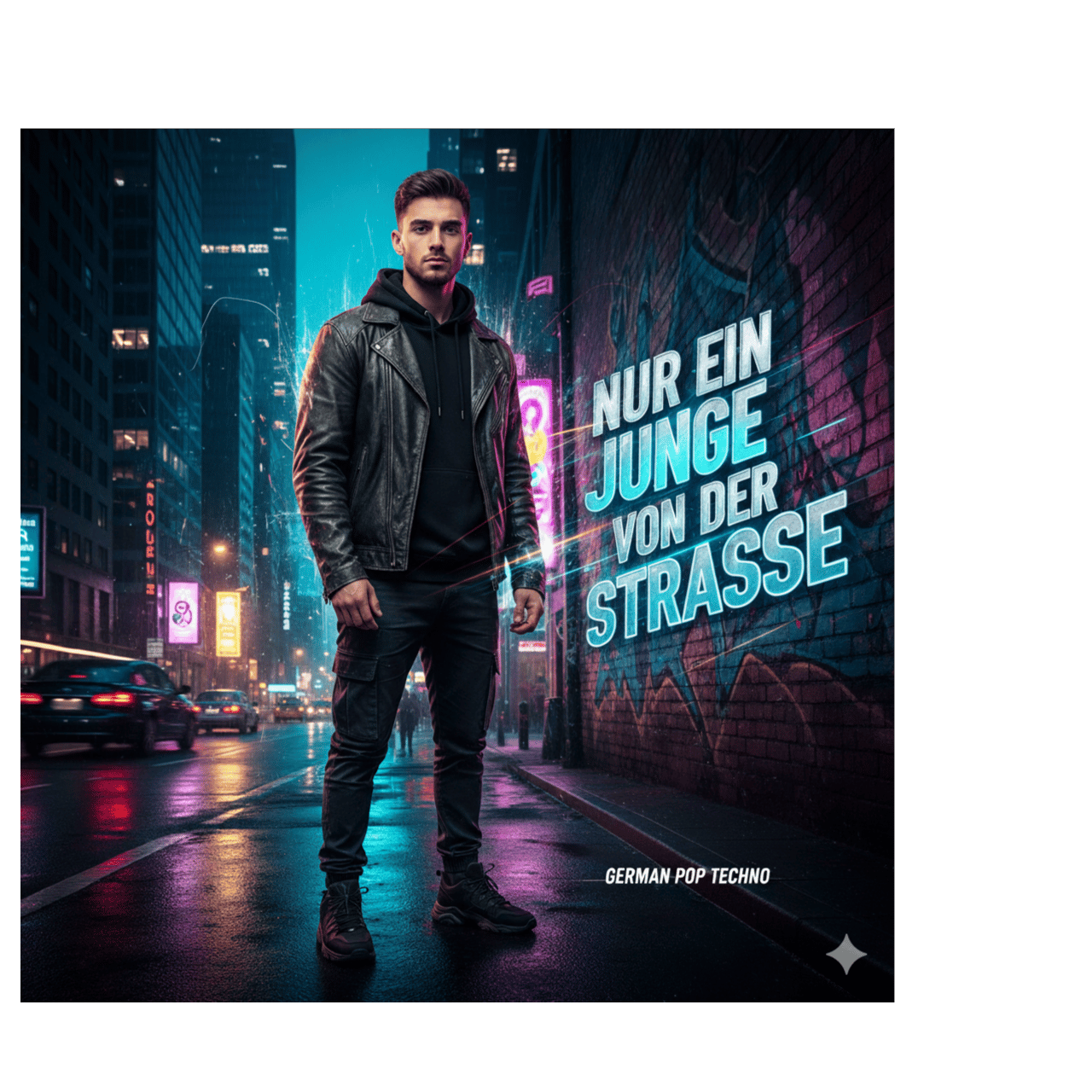 nur ein Junge von der Straße