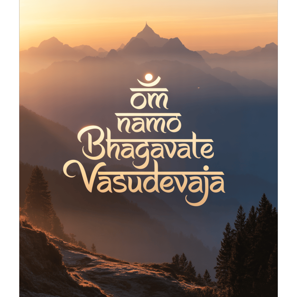 Om Namo Bhagavate Vāsudevāya