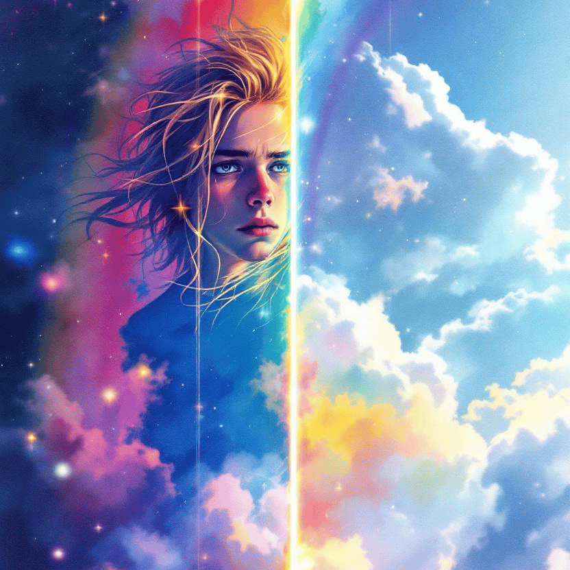Through The Rainbow - by GVG.Creations