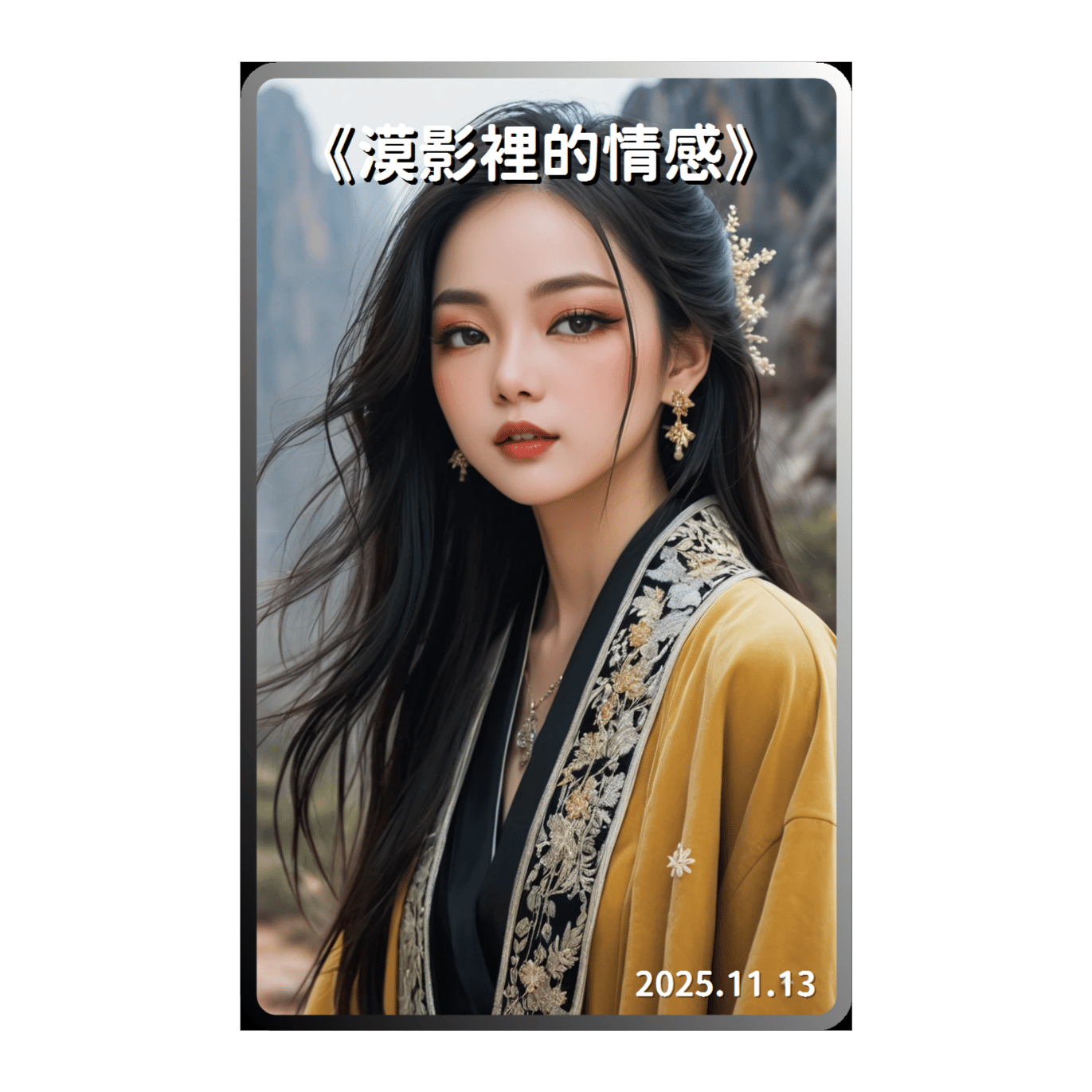 《漠影裡的情感》(中文 抒情) 