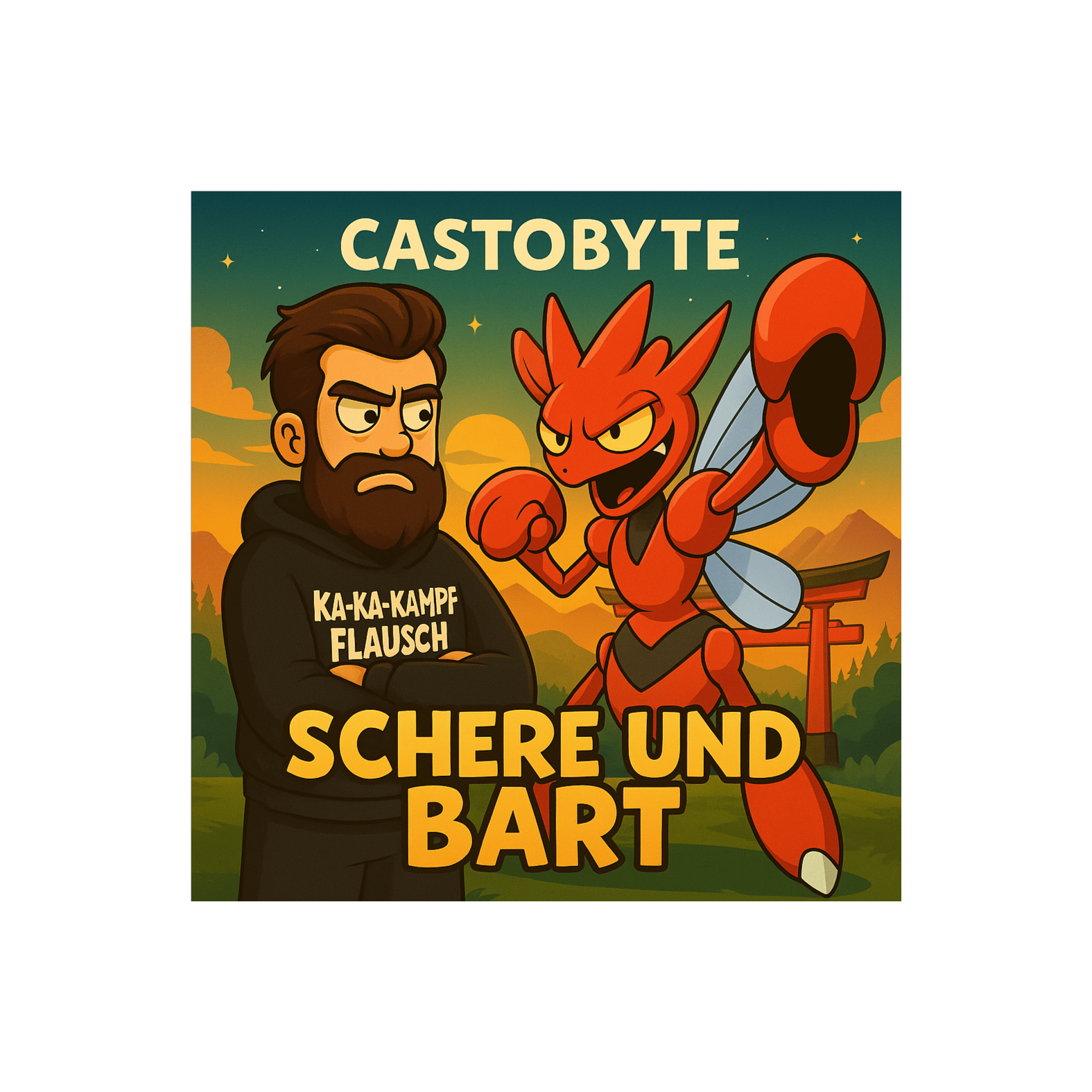  CastoByte - Schere und Bart[ FunDiss an GermanRebell Und Xerox ]