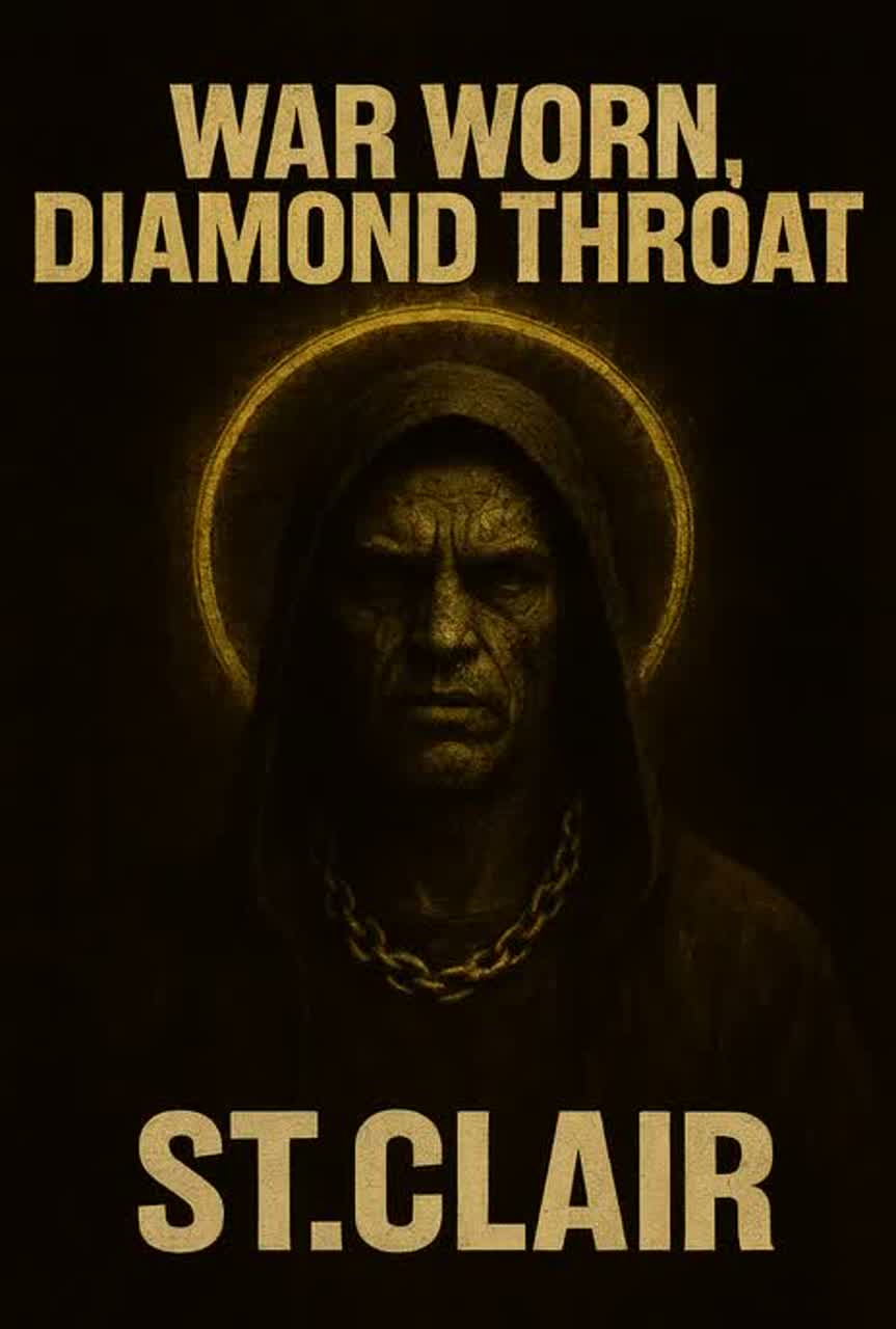 “WAR WORN, DIAMOND THROAT : ST.CLAIR🔥 