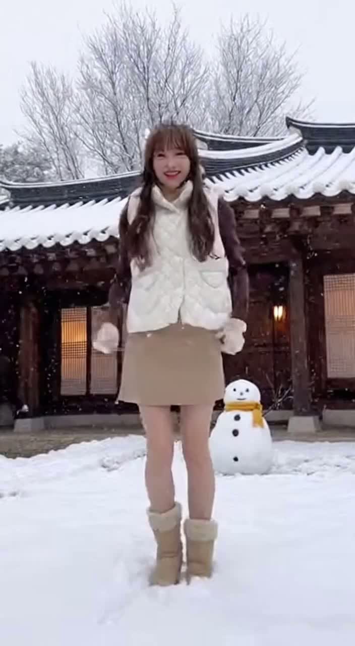 ❄️ 눈사랑 雪人爱 - Snow Love