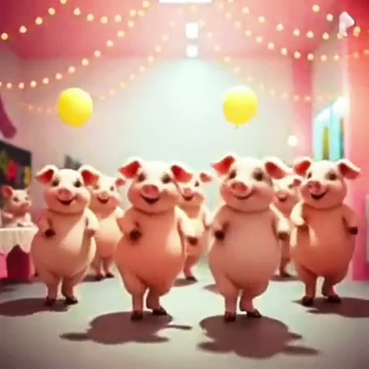 C’est la danse des petits gorets