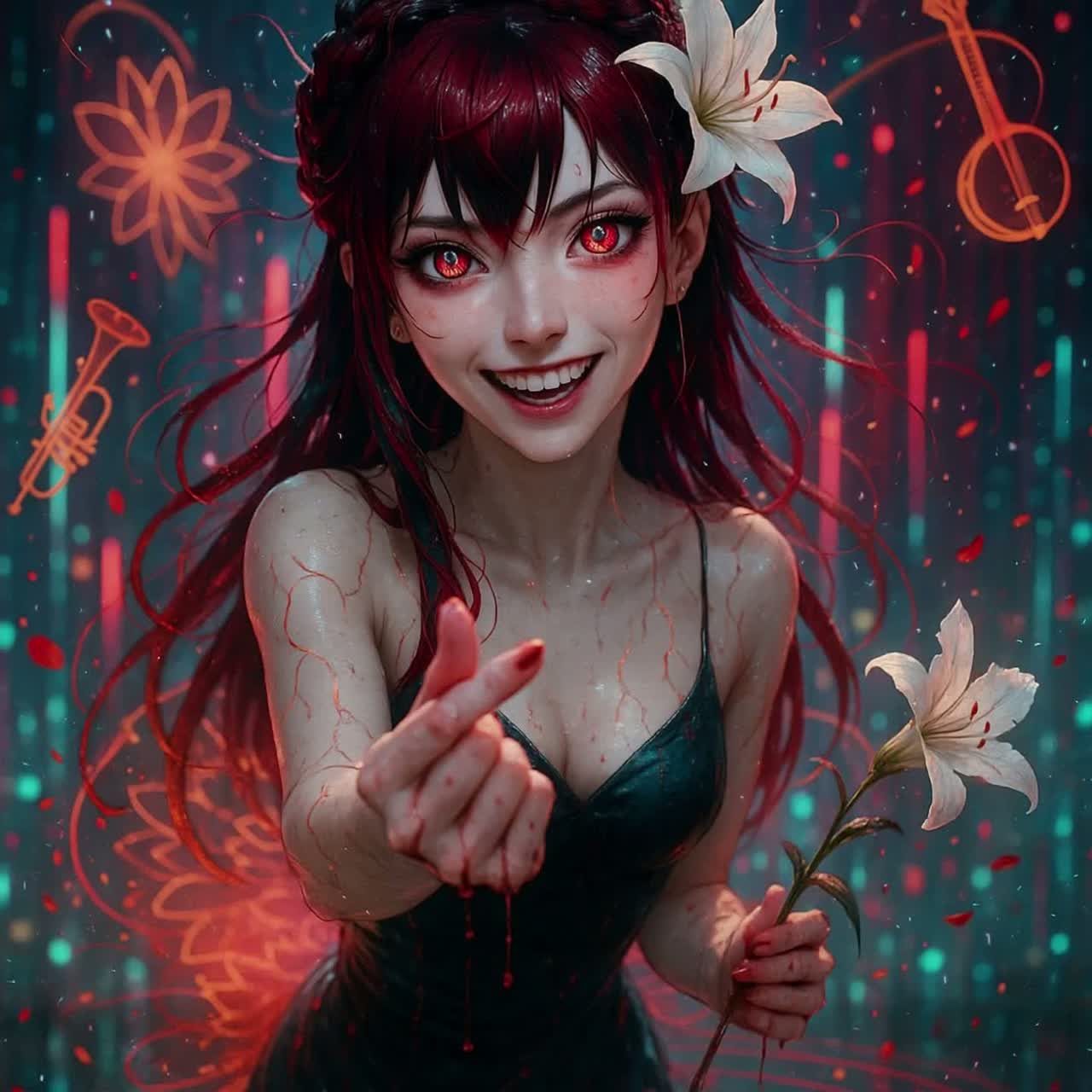 Yandere ertränke mich in Liebe (Kasane Cover)