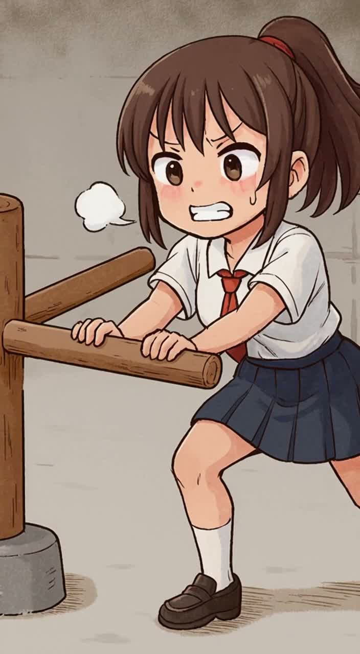 奴隷が回してる謎の棒