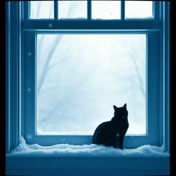 ❄️Однажды зимним вечером