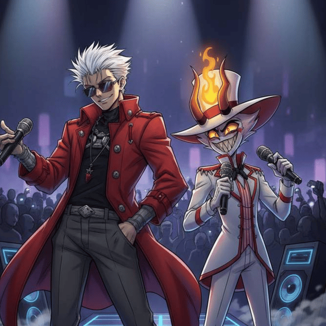 Vash And Lucifer Duet (collab with ⒿⒶⓏⓏⓁⒺ)