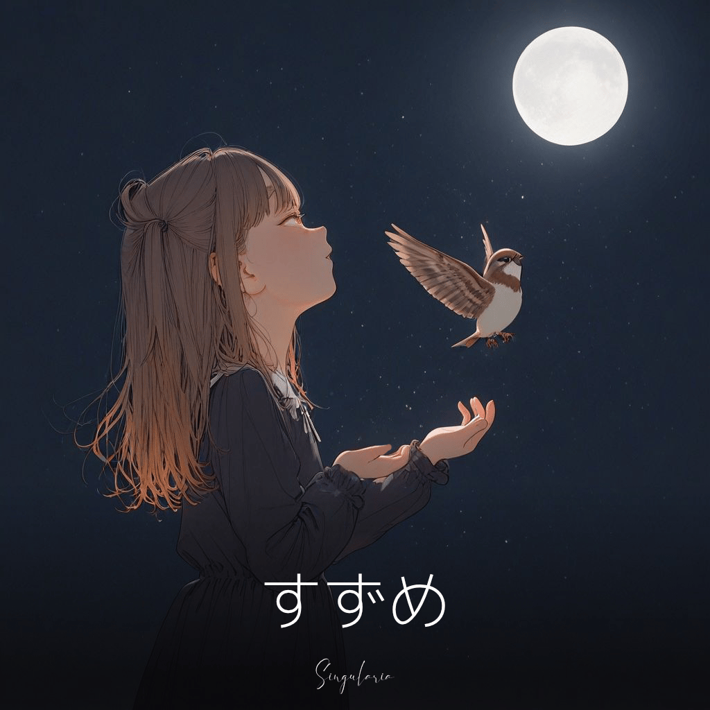 すずめ（Cover : 𝓚𝓐𝓡𝓐𝓢𝓤：𝓡𝓮さんの歌）