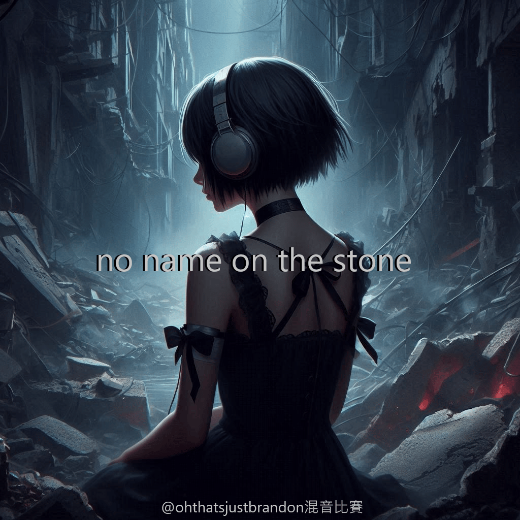 no name on the stone (Cover) 