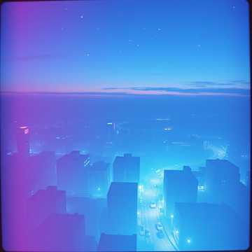 Lueur dans la nuit (french)