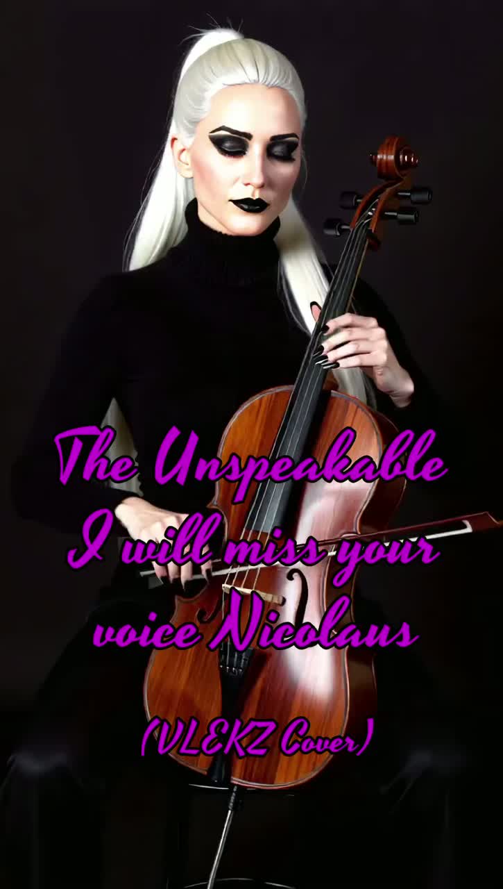The Unspeakable - I Will Miss Your Voice, Nicolaus (VLEKZ Cover)