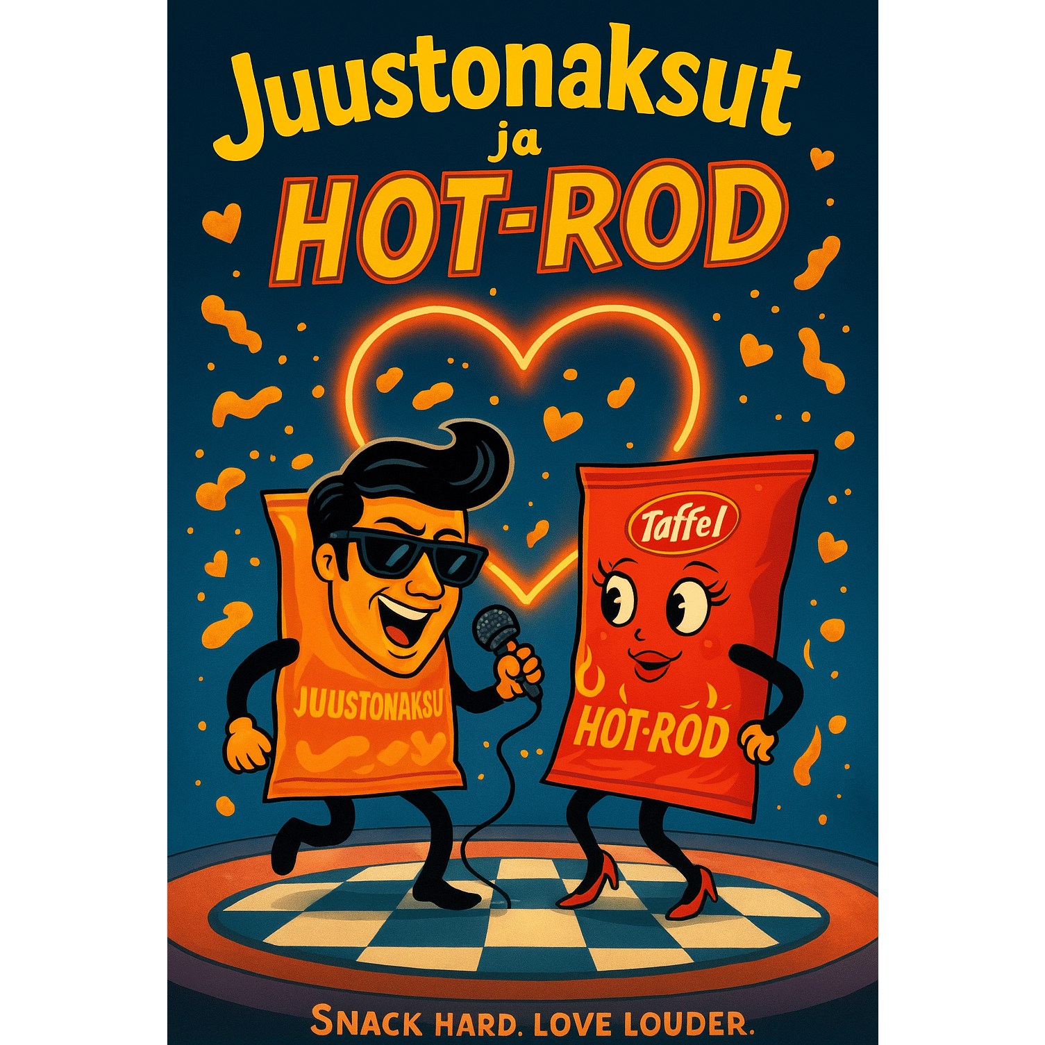 Juustonaksut ja Hot-Rod