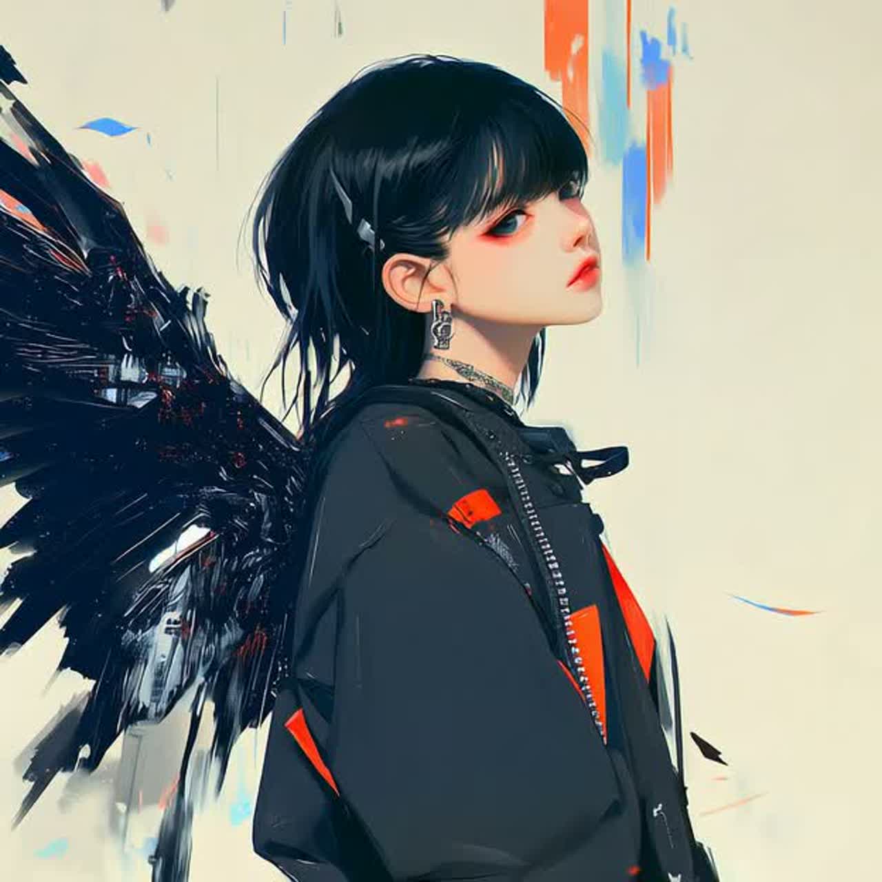 孤高の翼. digitalgirl - produced by hurahura