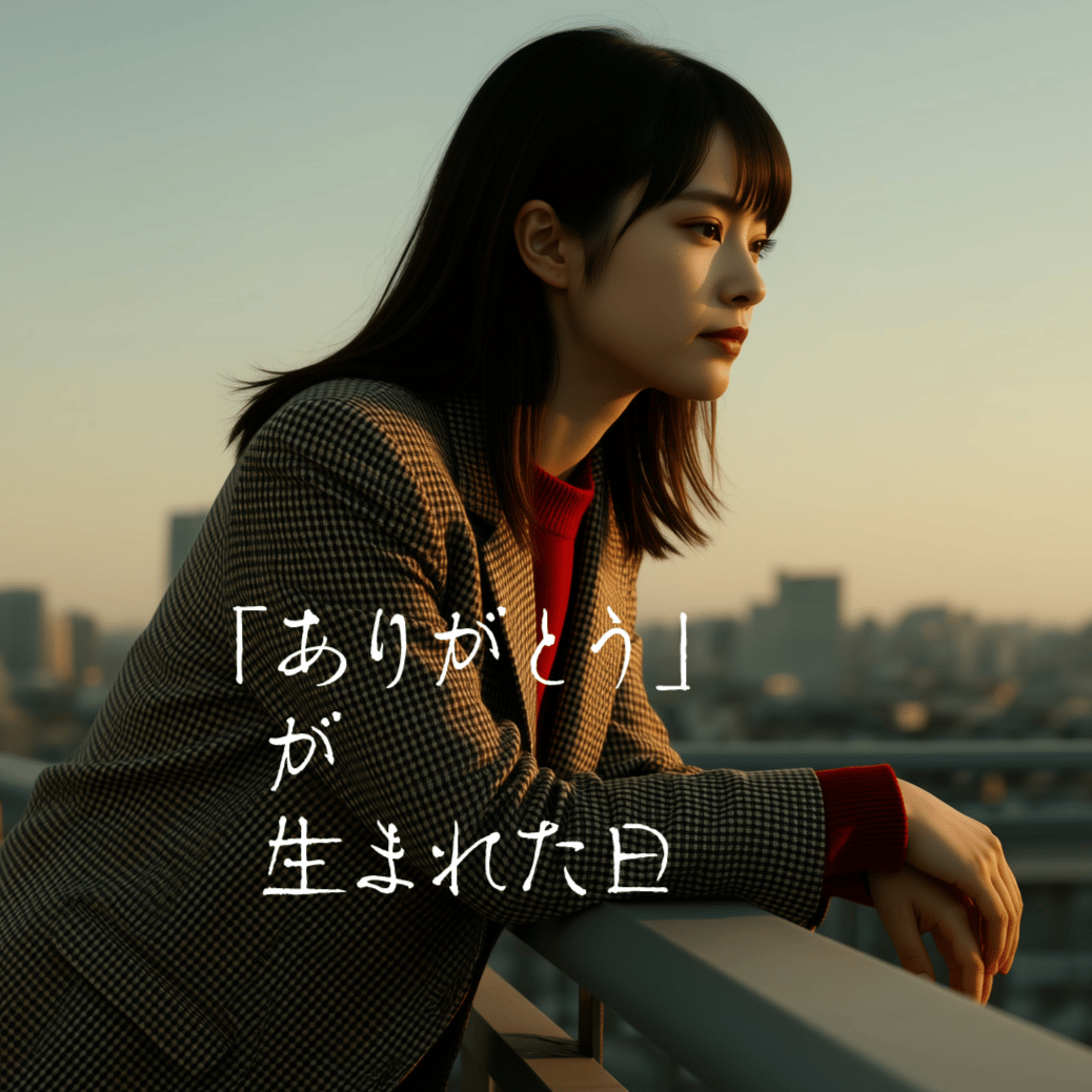 「ありがとう」が生まれた日