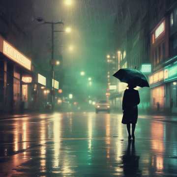 沒有你，在雨中行走
