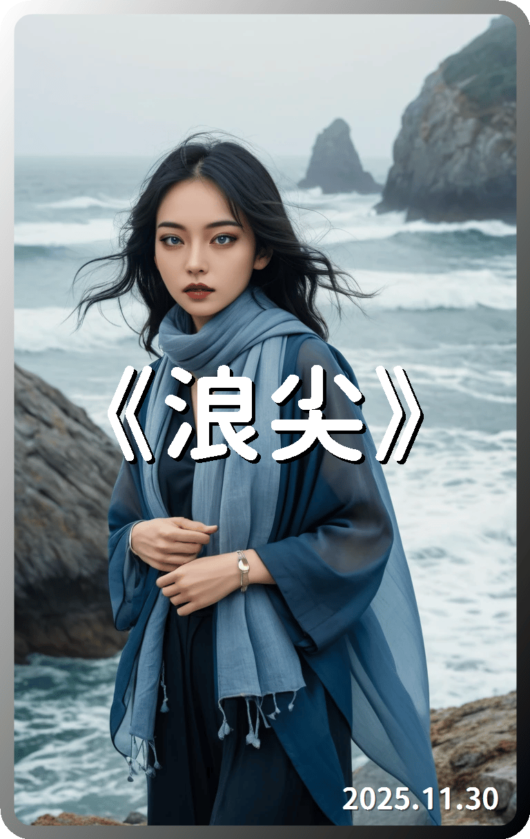 《浪尖》(中文 抒情) 