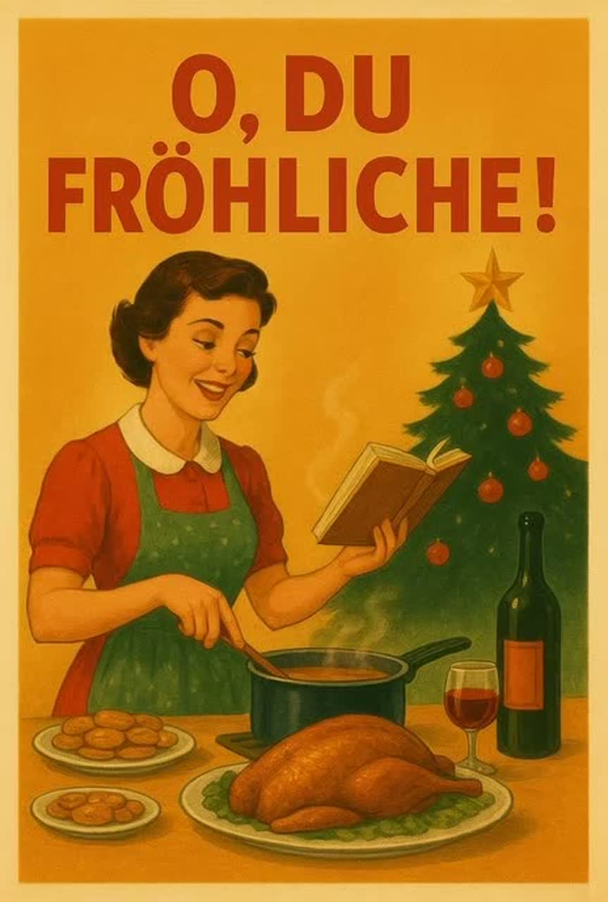 O, du fröhliche Weihnachtsessenszeit! (Christmas 2025 Version)