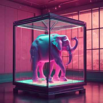 Elefant im Zimmer @