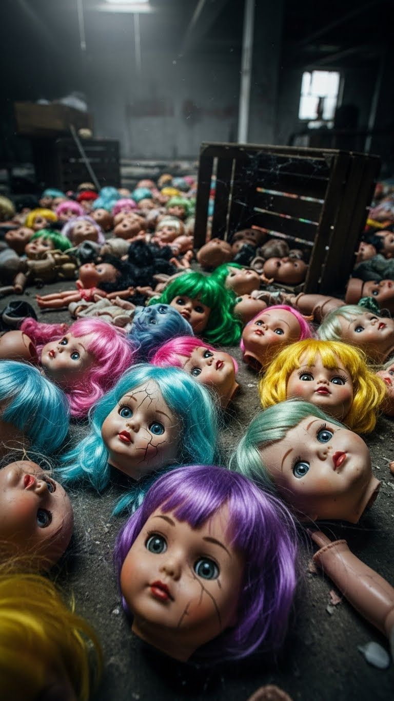 Bonecas imperfeitas. 