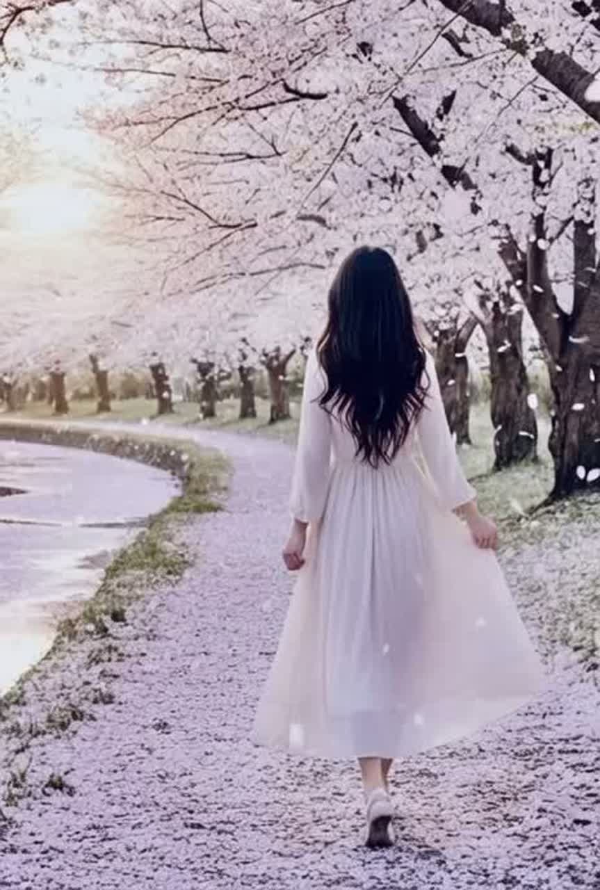 《花落櫻花樹下》