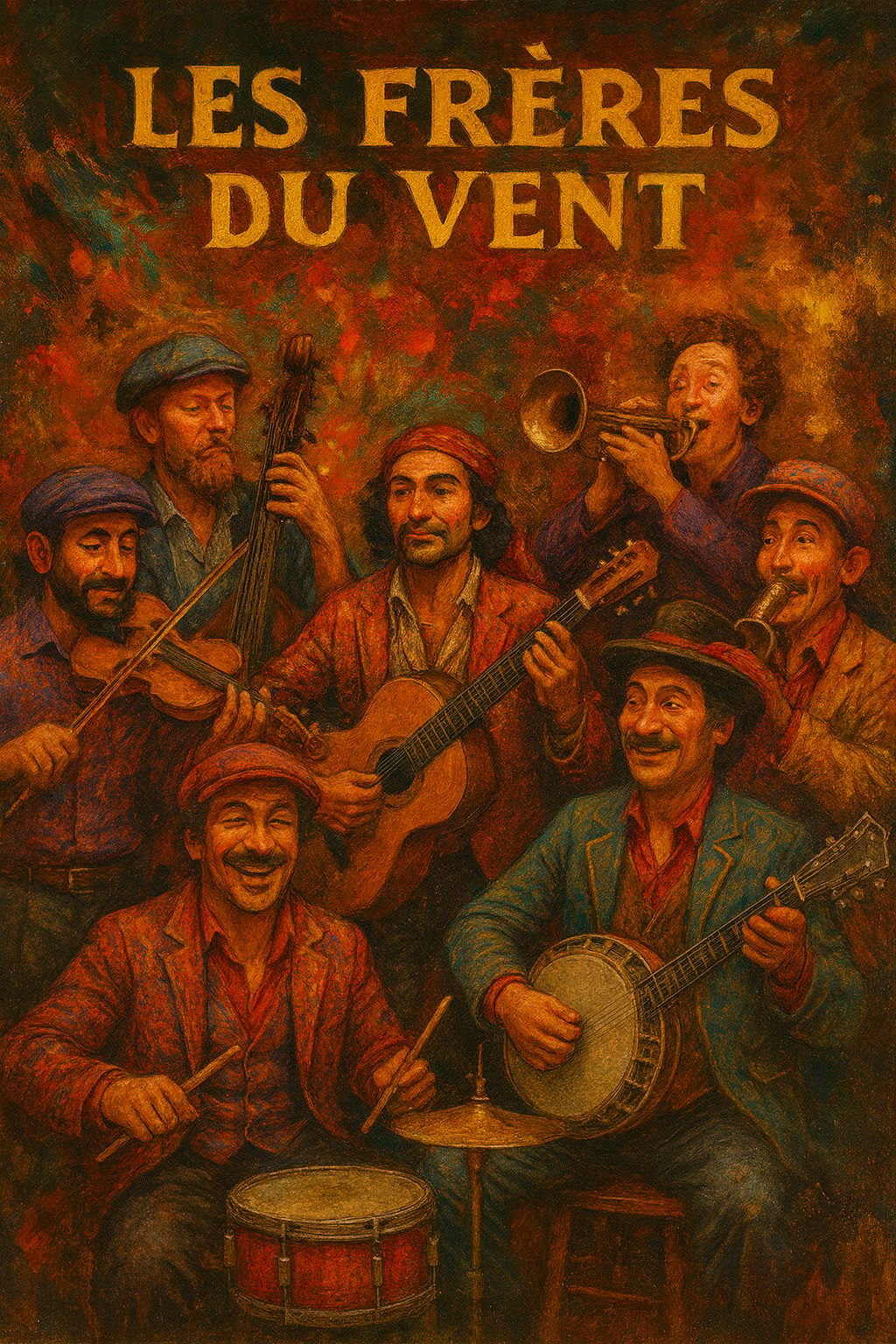 Corazón en Llamas (Les Frères Du Vent) 