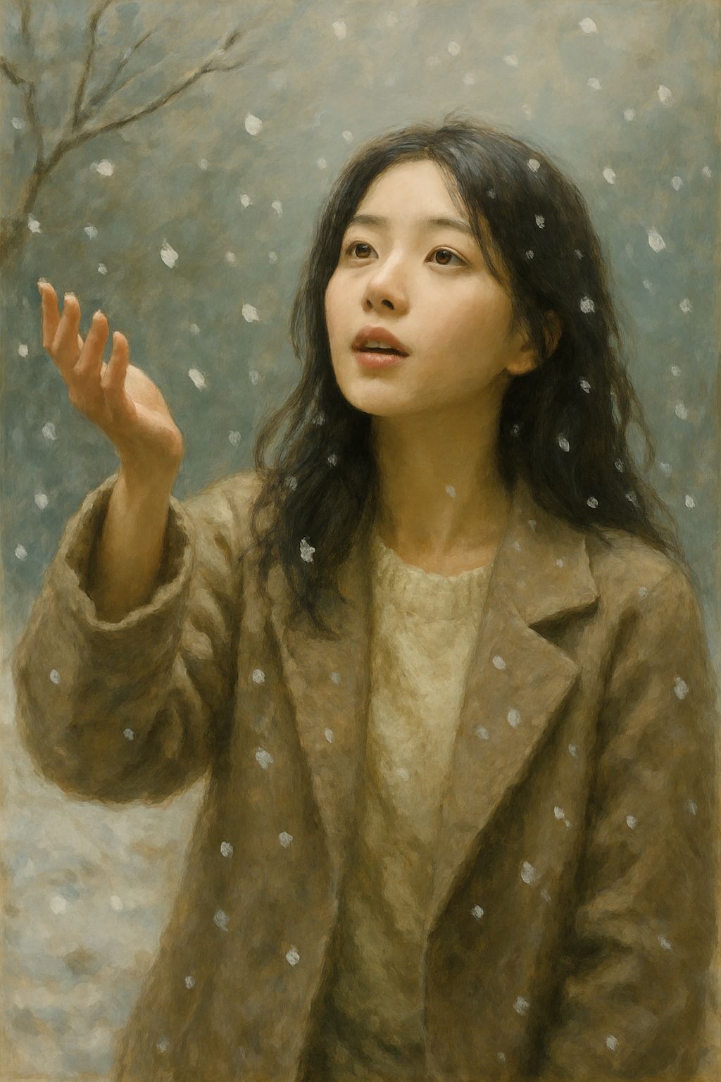 첫눈이 내린 밤에 (On the Night the First Snow Fell)