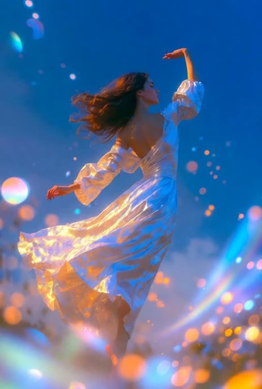 《神秘の空へ》
