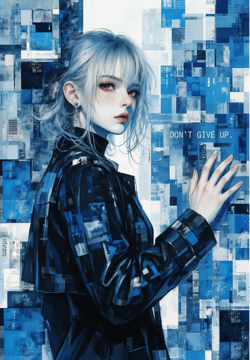 Don't give up (French Cover)