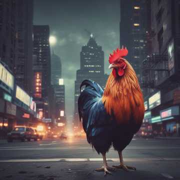 Voici le Roi Coq Super Saiyan