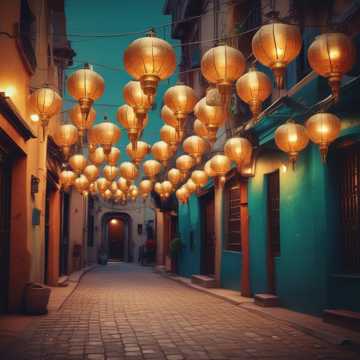 Golden Lanterns