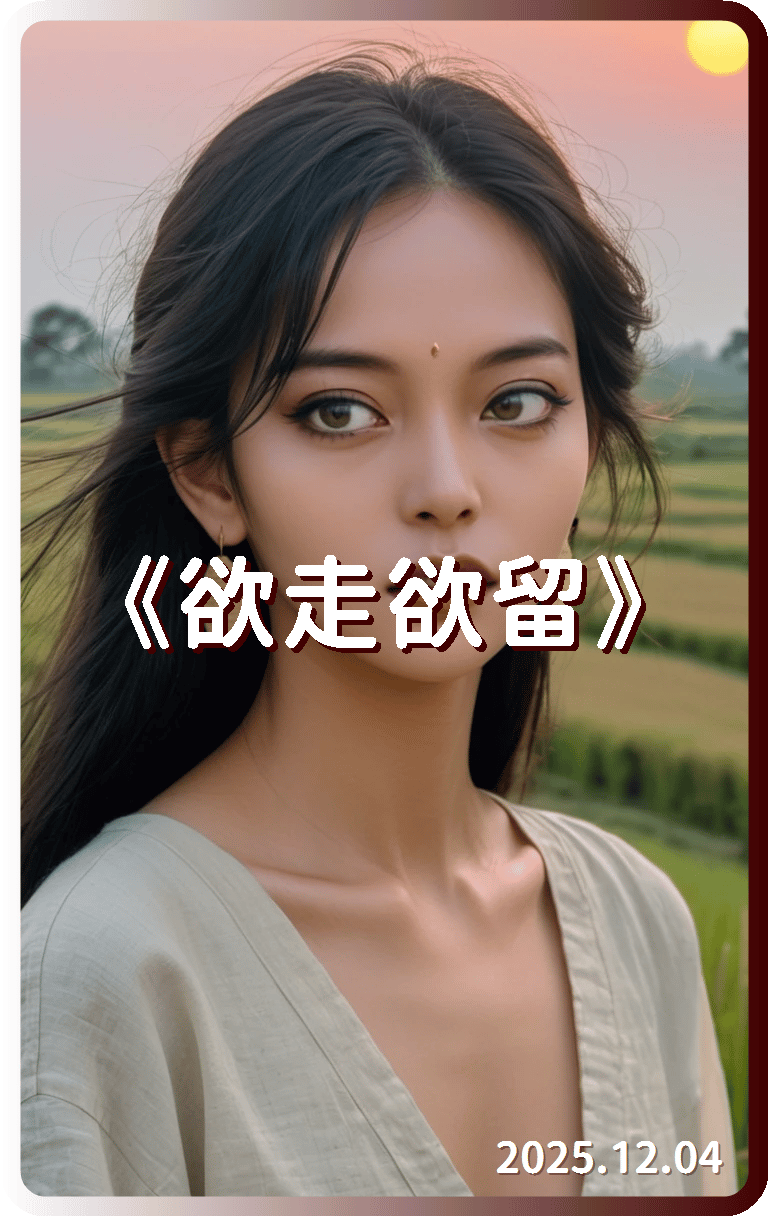 《欲走欲留》(台語 鄉村抒情)