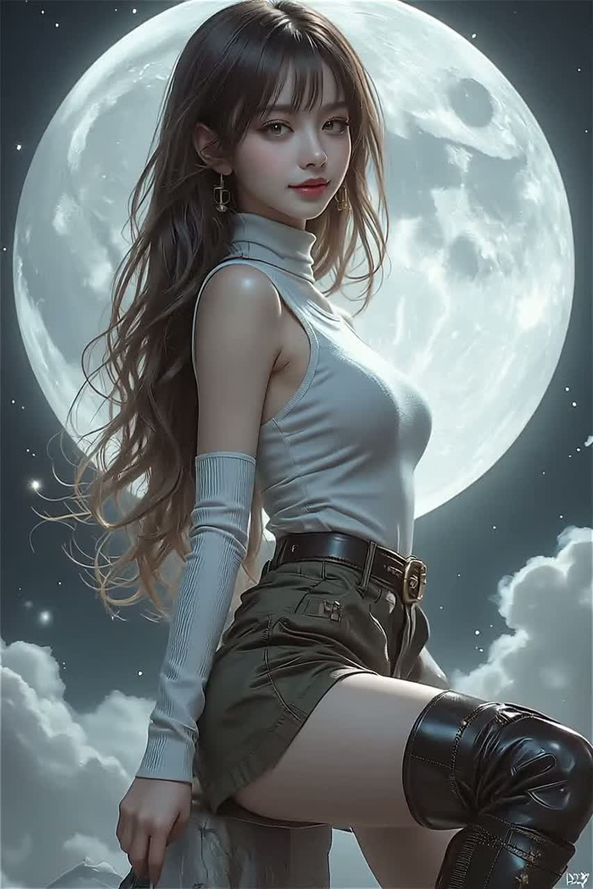Baile Solista Bajo la Luna
