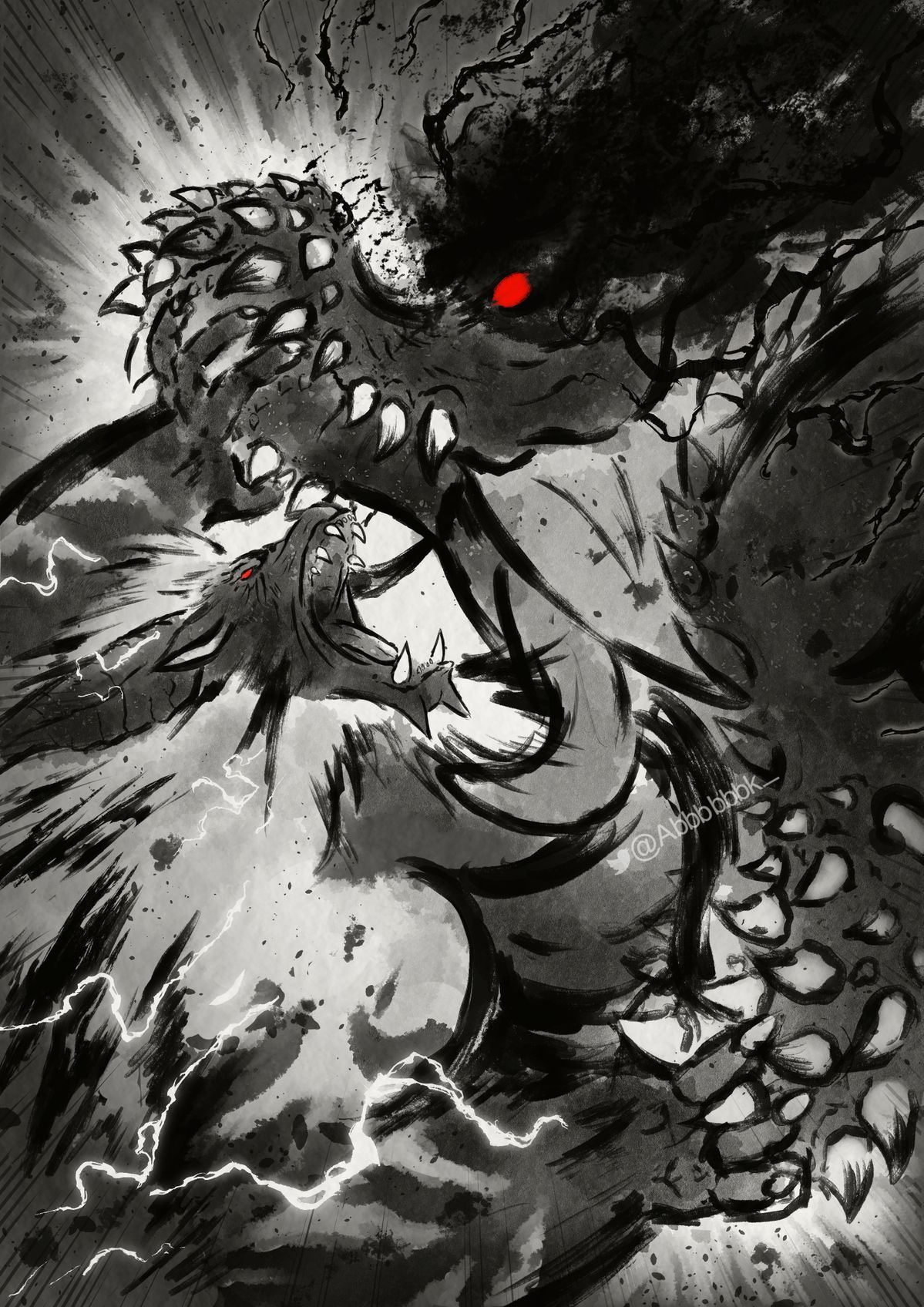 Lucha de la Ira sin final: Rajang vs Deviljho (Remake)