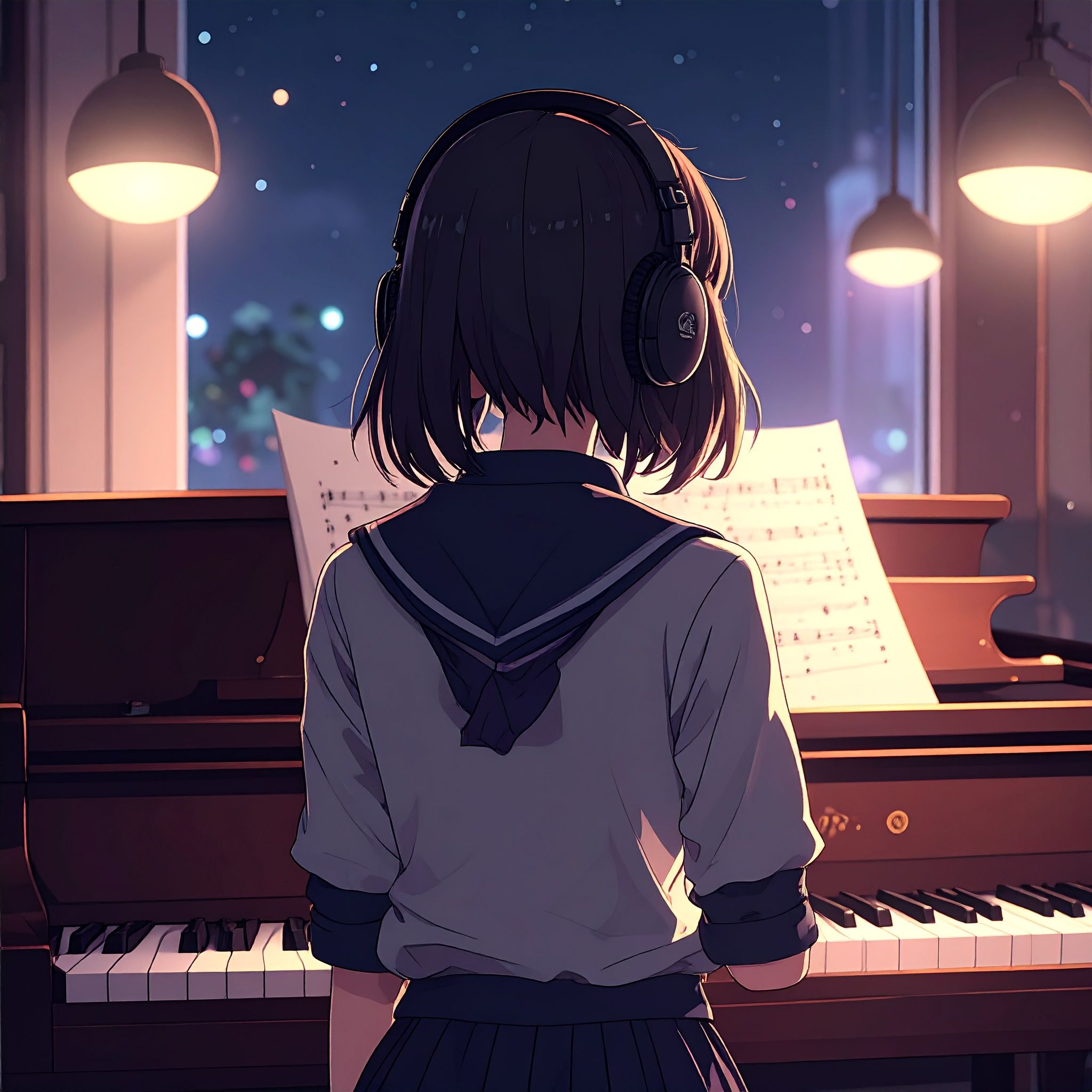 音樂教室的無名譜(Midnight Music Room)